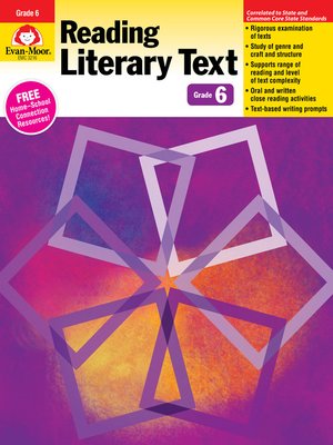 cover image of Reading Literary Text, Grade 6